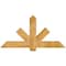 Ekena Millwork Kennewick Rough Sawn Timber Gable Bracket, Western Red Cedar, 60"W x 30"H x 4"D x 6"F, 12/12 Pitch GBW060X30X0406KEN00RWR - alternate 1